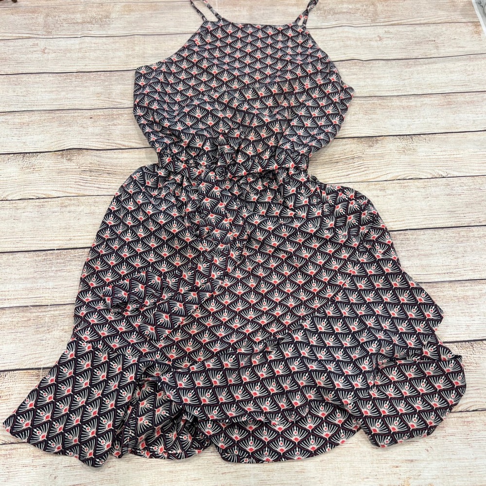 Karen‎ Kane Women's Geometric Print Midi Dress Size XS